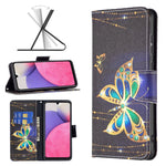 Custodia portafoglio in pelle per Samsung Galaxy A33 5G