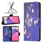 Custodia portafoglio in pelle per Samsung Galaxy A33 5G