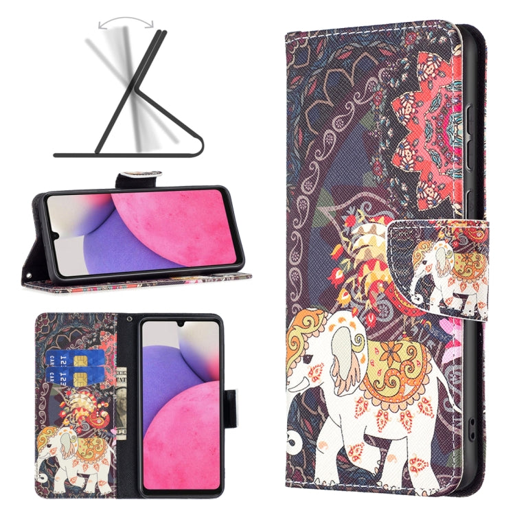 Custodia portafoglio in pelle per Samsung Galaxy A33 5G
