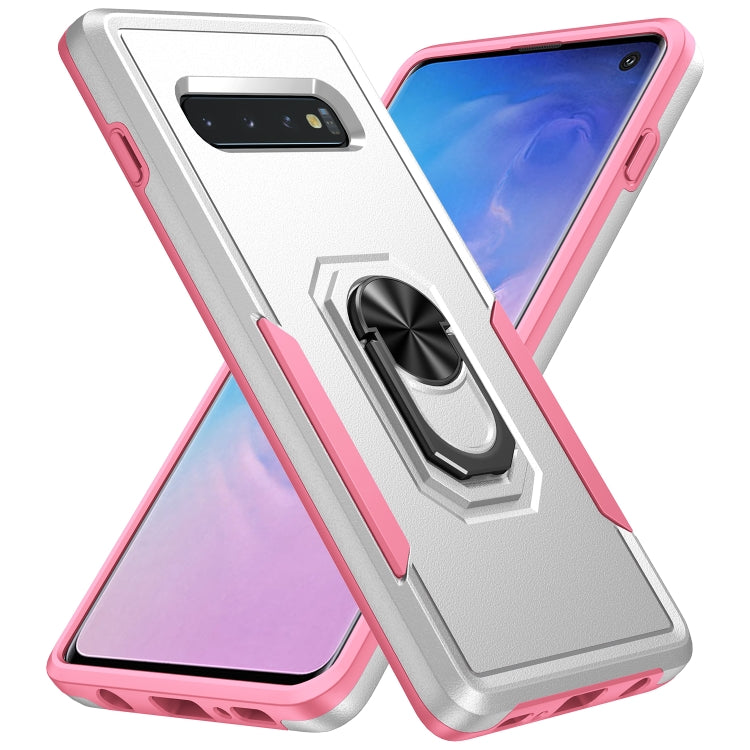 Custodia TPU con supporto per Samsung Galaxy S10+