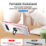 Custodia TPU con supporto per Samsung Galaxy S10+