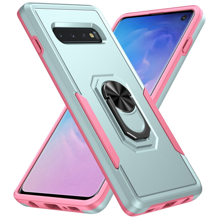 Custodia TPU con supporto per Samsung Galaxy S10+
