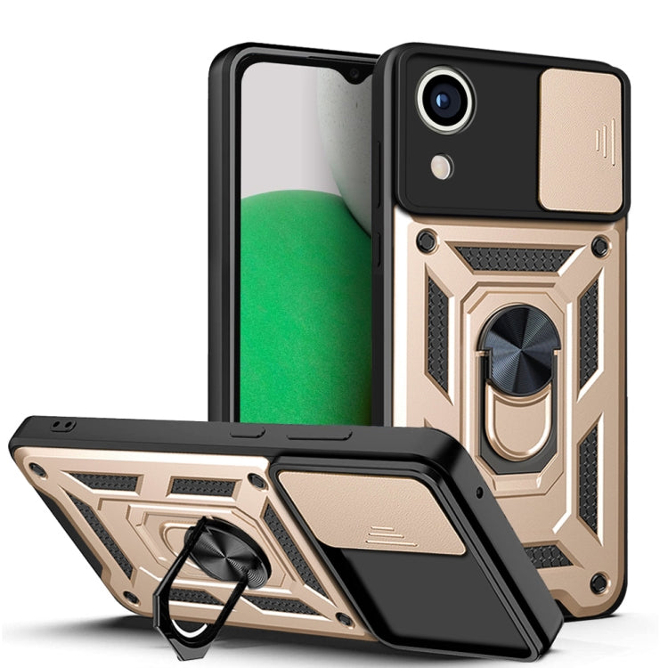 Cover scorrevole TPU + PC per Samsung Galaxy A03 Core