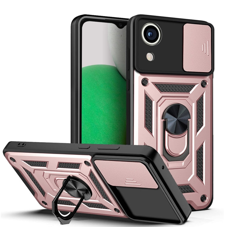 Cover scorrevole TPU + PC per Samsung Galaxy A03 Core
