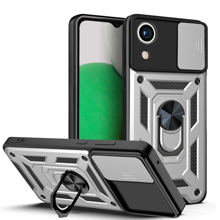 Cover scorrevole TPU + PC per Samsung Galaxy A03 Core
