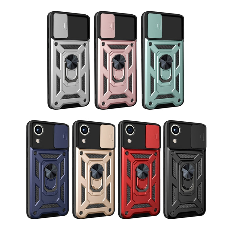 Cover scorrevole TPU + PC per Samsung Galaxy A03 Core