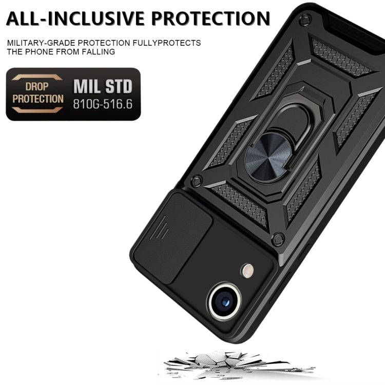 Cover scorrevole TPU + PC per Samsung Galaxy A03 Core