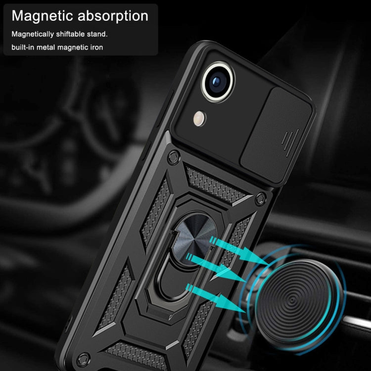 Cover scorrevole TPU + PC per Samsung Galaxy A03 Core