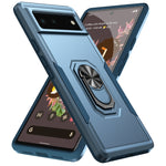 Custodia per telefono con supporto per PC + TPU per impieghi gravosi Pioneer Armor, For Google Pixel 6, For Google Pixel 6 Pro