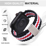 Cinturino intrecciato per Apple Watch serie 7/6/SE/5/4/3/2/1