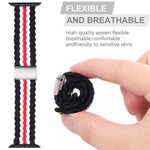 Cinturino intrecciato per Apple Watch serie 7/6/SE/5/4/3/2/1