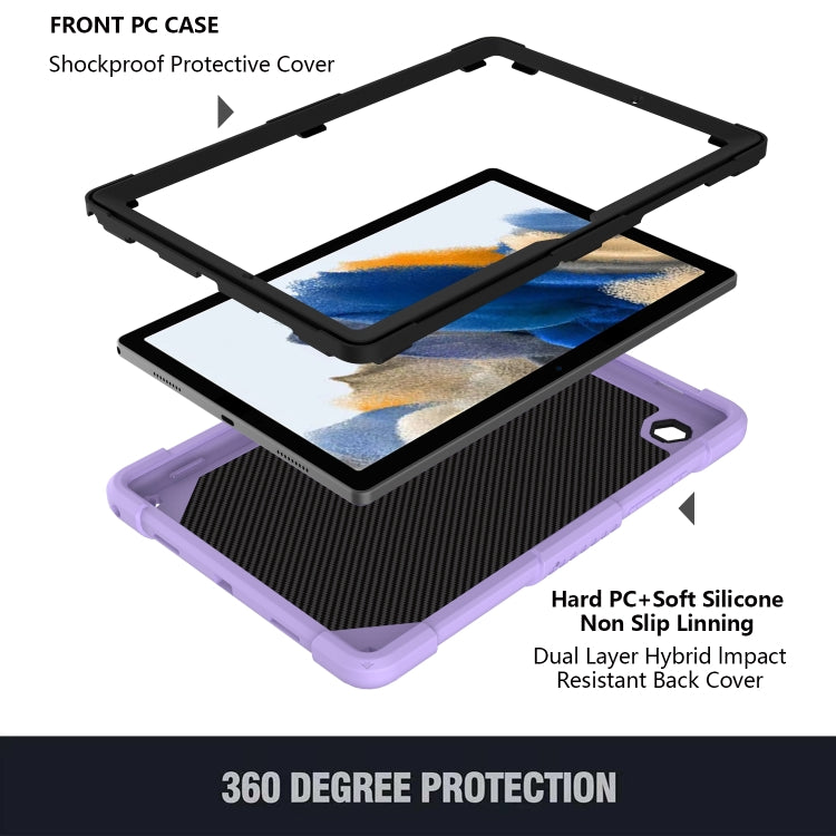 Custodia in silicone beige per Samsung Galaxy Tab A8 10.5 2021