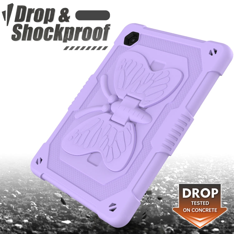 Custodia in silicone beige per Samsung Galaxy Tab A8 10.5 2021