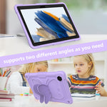 Custodia in silicone beige per Samsung Galaxy Tab A8 10.5 2021