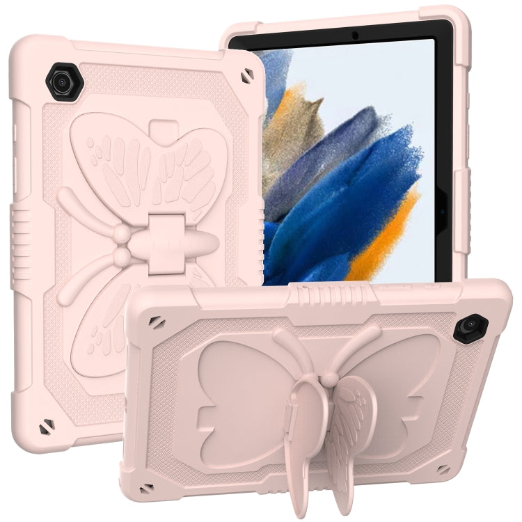 Custodia in silicone beige per Samsung Galaxy Tab A8 10.5 2021