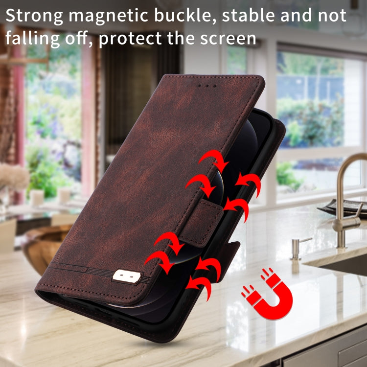 Custodia per telefono in pelle con chiusura magnetica, For Sony Xperia 1 II