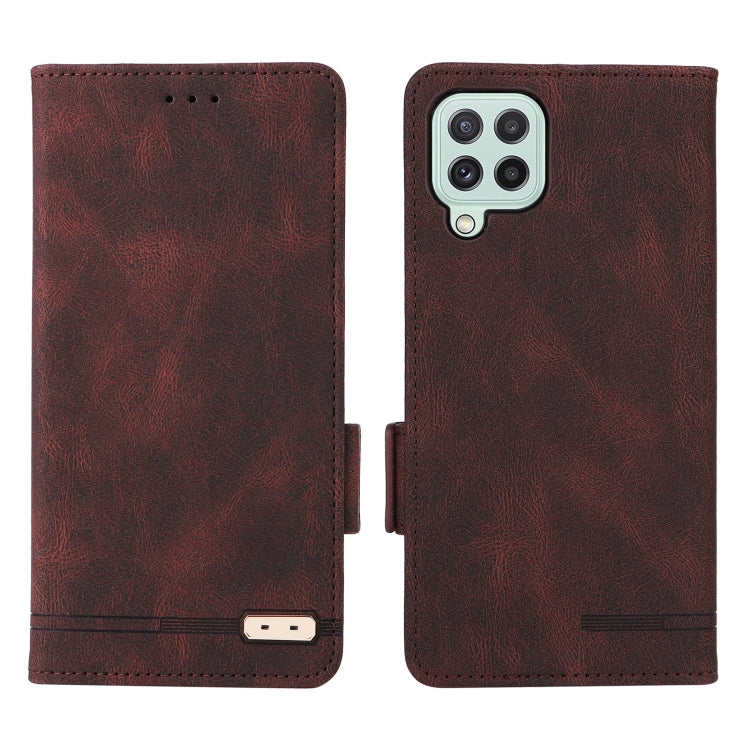 Custodia portafoglio in pelle con chiusura magnetica per Samsung