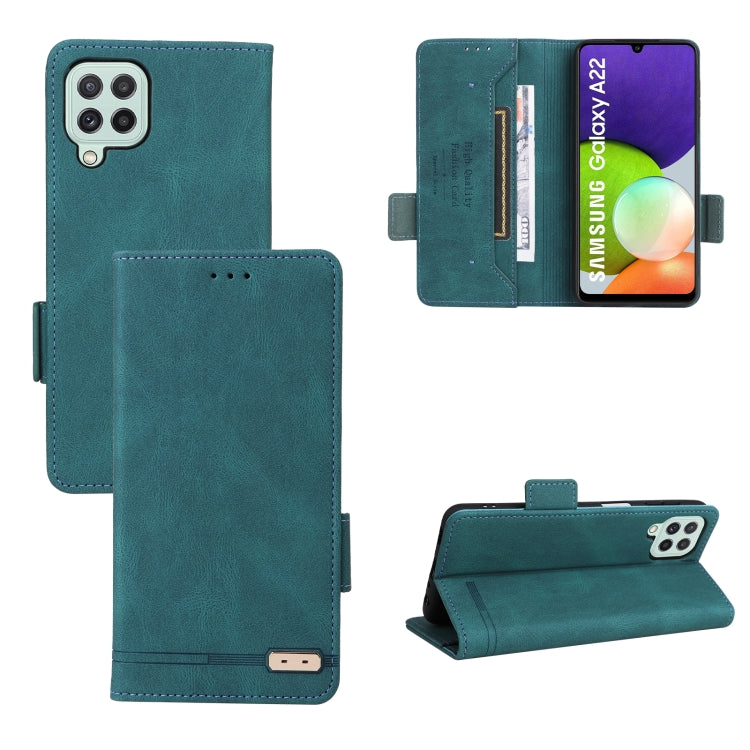 Custodia portafoglio in pelle con chiusura magnetica per Samsung