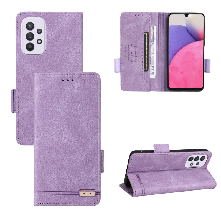Custodia portafoglio in pelle con chiusura magnetica per Samsung