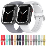 Cinturino in silicone misura S 110mm per Apple Watch