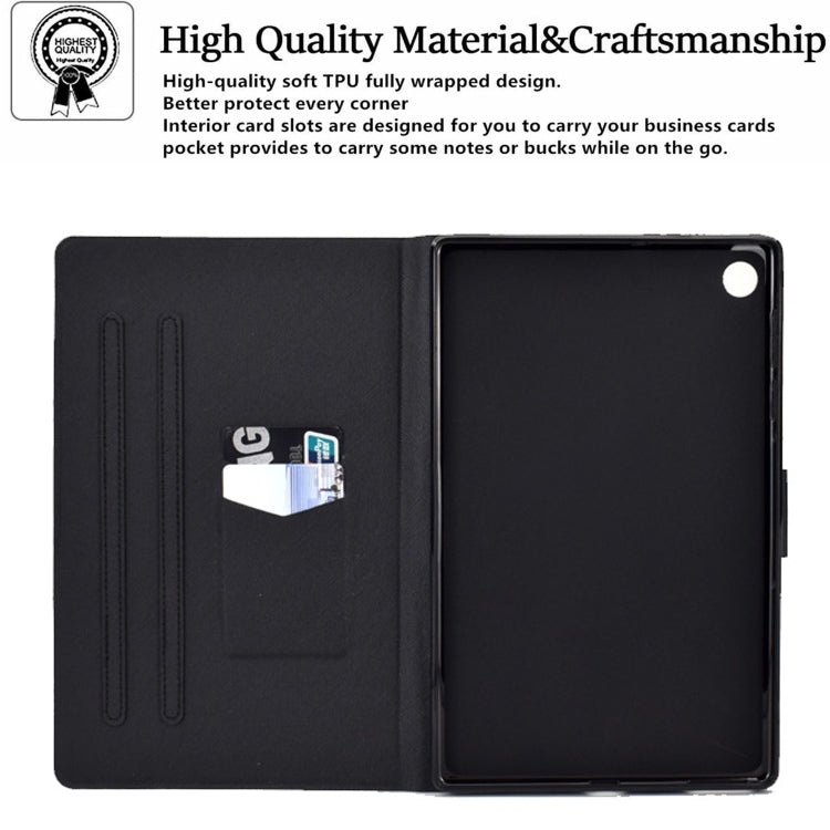 Custodia tablet in pelle e TPU con supporto per Samsung Galaxy Ta