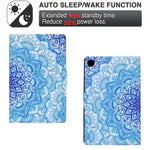 Custodia tablet in pelle e TPU con supporto per Samsung Galaxy Ta