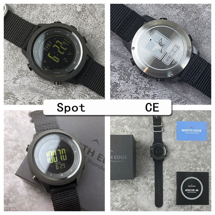 NORTH EDGE Apache-46 Orologio digitale sportivo uomo