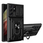 Custodia con scheda scorrevole per Samsung Galaxy S22 Ultra 5G