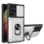 Custodia con scheda scorrevole per Samsung Galaxy S22 Ultra 5G