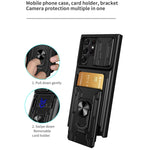 Custodia con scheda scorrevole per Samsung Galaxy S22 Ultra 5G