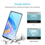 50 pellicole in vetro temperato da 0,26 mm 9H 2,5D, For OPPO A76 (50 PCS)