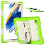 Custodia silicone beige con stand per Samsung Galaxy Tab A8 10.5