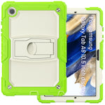 Custodia silicone beige con stand per Samsung Galaxy Tab A8 10.5