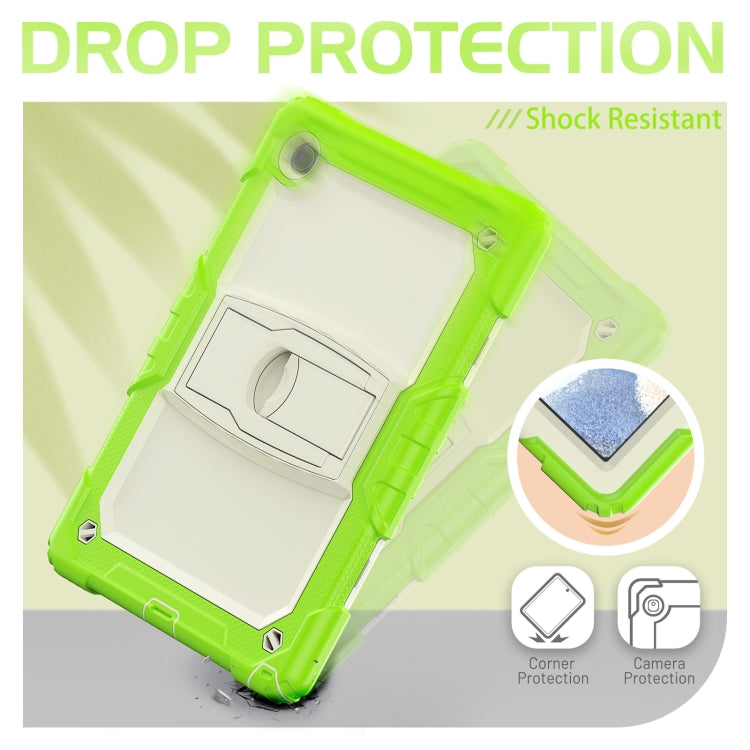 Custodia silicone beige con stand per Samsung Galaxy Tab A8 10.5
