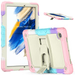 Custodia silicone beige con stand per Samsung Galaxy Tab A8 10.5