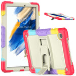 Custodia silicone beige con stand per Samsung Galaxy Tab A8 10.5
