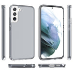 Custodia trasparente antiurto per Samsung Galaxy S21 FE 5G