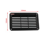 Pannello uscita aria 193x122mm per autobus con viti