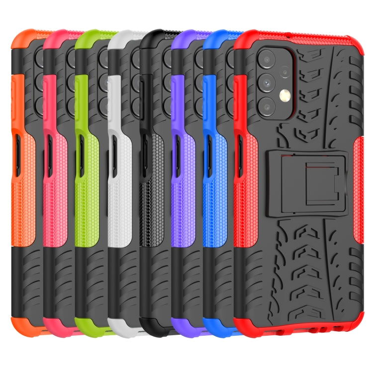 Custodia TPU PC antiurto con supporto per Samsung Galaxy A13 4G