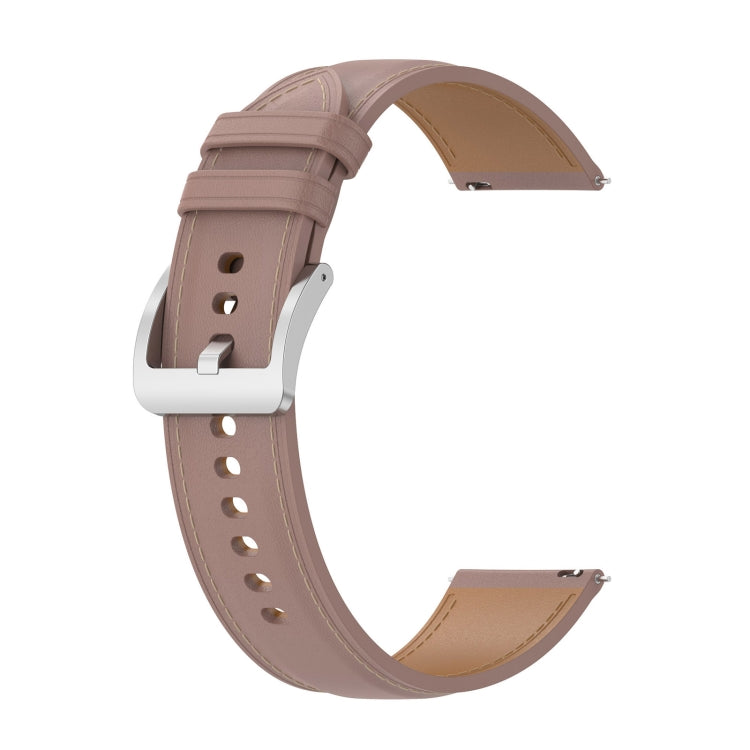 Cinturino in vera pelle 20 mm per smartwatch compatibili