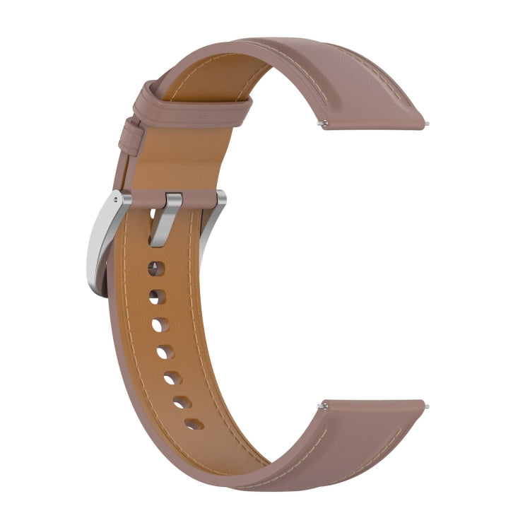 Cinturino in vera pelle 20 mm per smartwatch compatibili