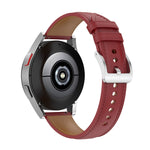 Cinturino in vera pelle 20 mm per smartwatch compatibili