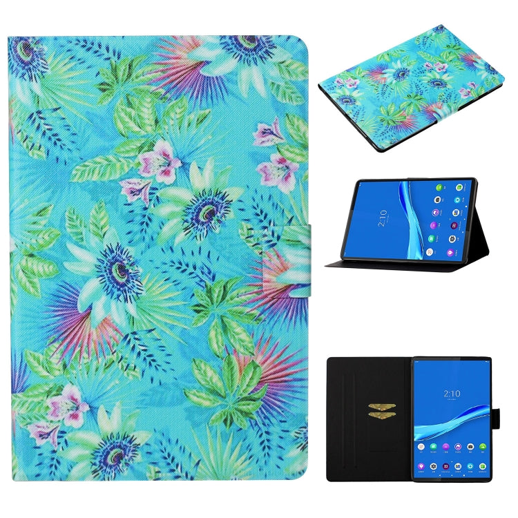 Custodia in pelle con motivo per Samsung Galaxy Tab A8 10.5 2021
