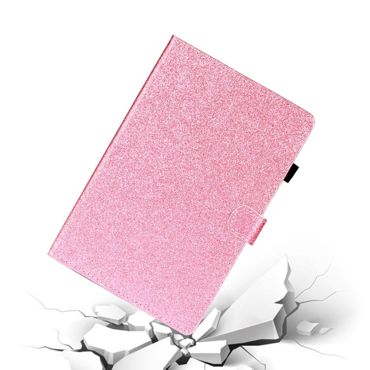 Custodia in pelle glitterata per Samsung Galaxy Tab A8 10.5 2021
