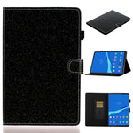 Custodia in pelle glitterata per Samsung Galaxy Tab A8 10.5 2021