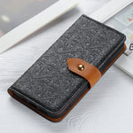Custodia portafoglio in pelle flip per Samsung Galaxy A23