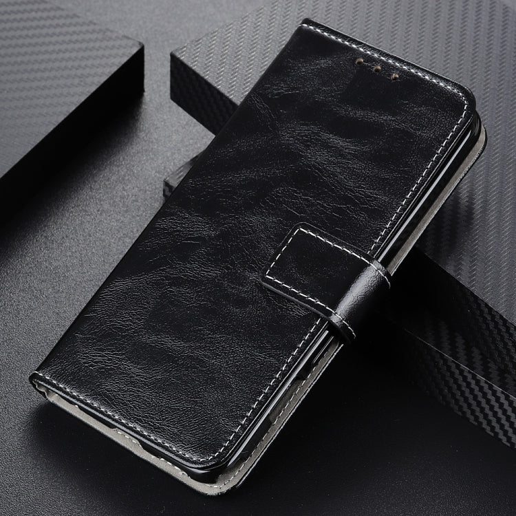 Custodia portafoglio in pelle effetto Crazy Horse per smartphone