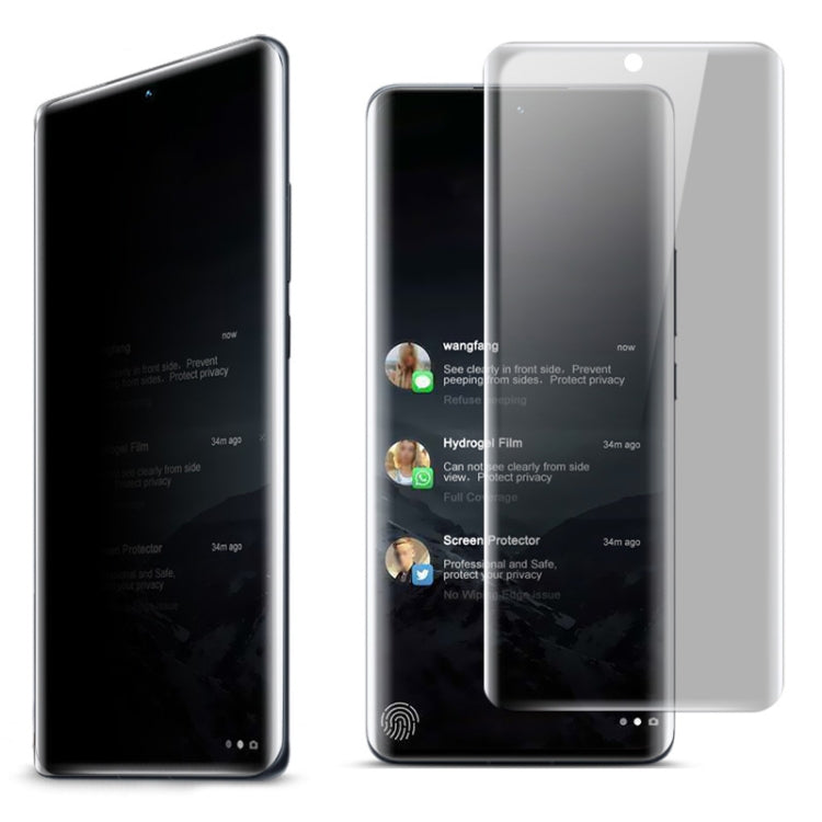 imak Curved Full Screen Privacy Hydraulic Film III, For Xiaomi 12 / 12X 5G, For Xiaomi 12 Pro