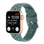 Cinturino in silicone per Apple Watch serie 7/6/SE/5/4/3/2/1
