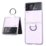 Custodia PC e PVC per Samsung Galaxy Z Flip3 5G
